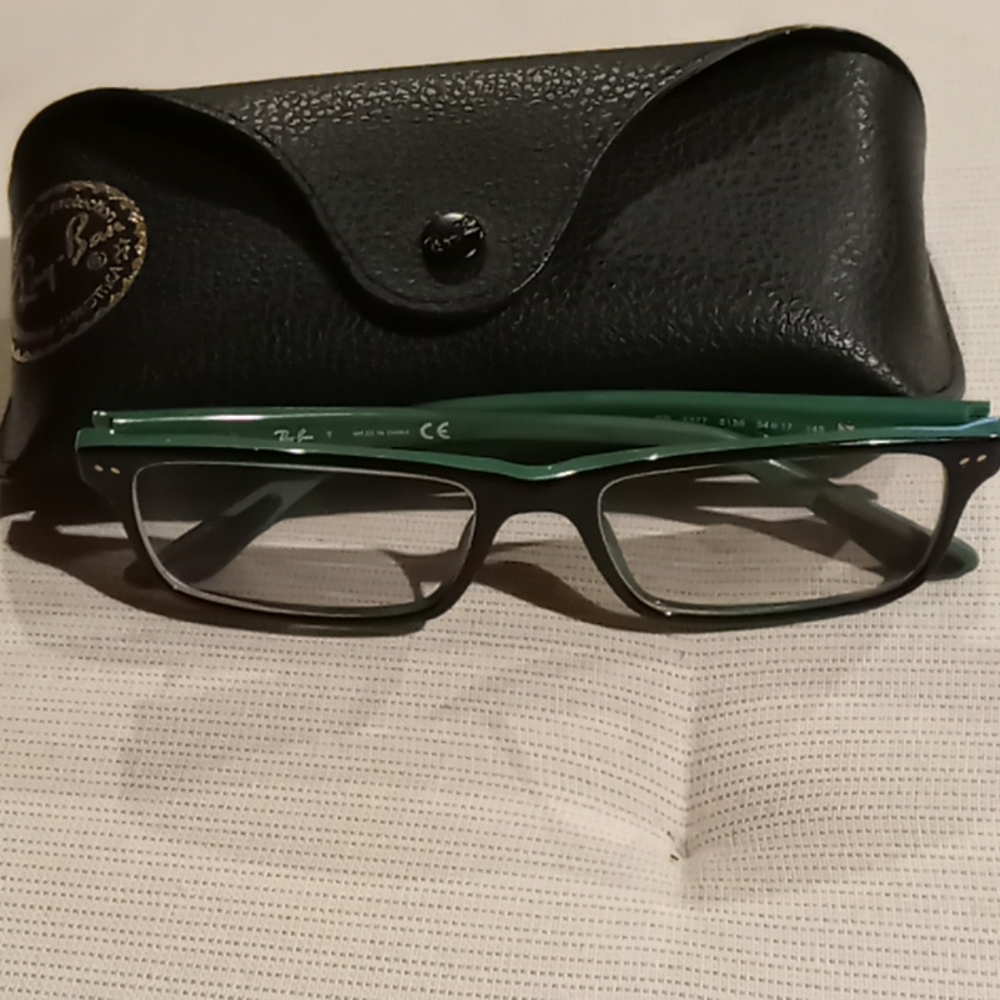 Ray Ban Rx Eyeglasses with case.